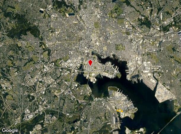 1600 E Patapsco St, Baltimore, MD Parcel Map