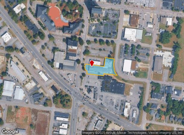  313 S Church St, Murfreesboro, TN Parcel Map