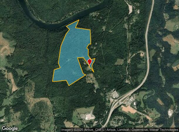 221 Little Falls Rd, Morgantown, WV Parcel Map