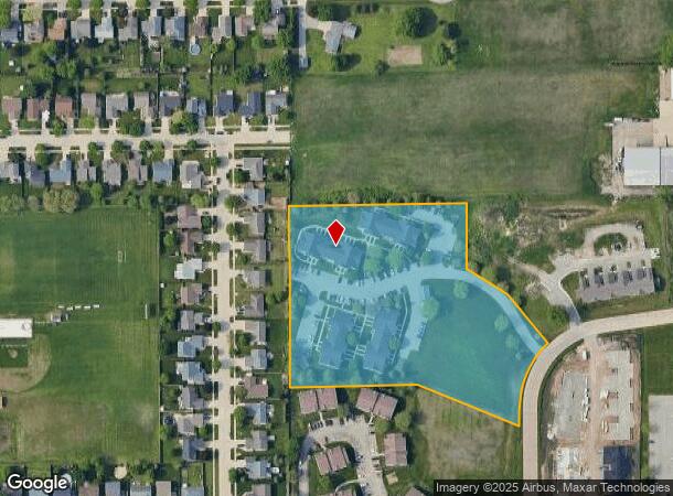3401 Logan Dr, Oshkosh, WI Parcel Map