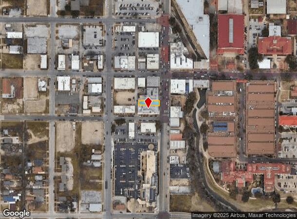  2405 N Main St, Fort Worth, TX Parcel Map