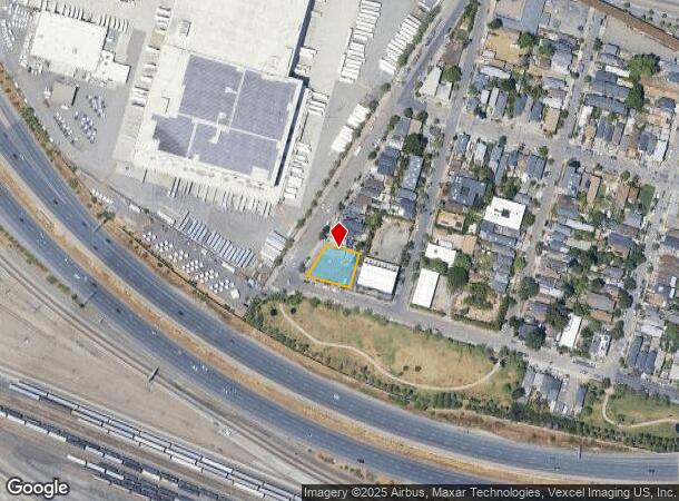 310 Peralta St, Oakland, CA Parcel Map