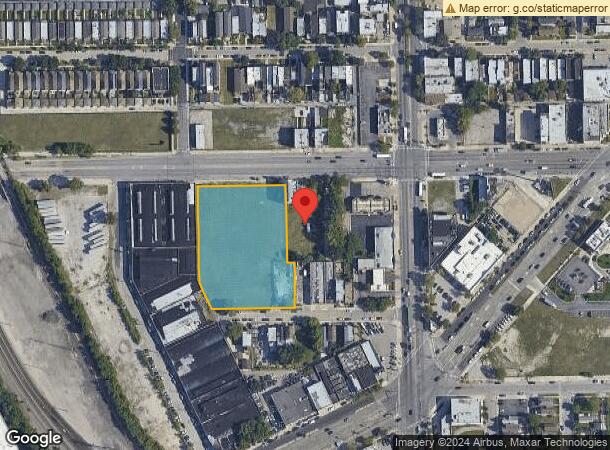  2447 W Roosevelt Rd, Chicago, IL Parcel Map