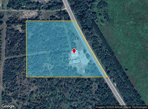 11581 N Woodbridge Ave, Bitely, MI Parcel Map