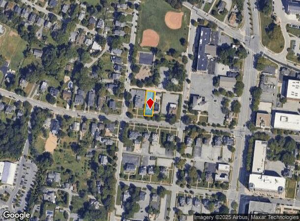 406 Allegheny Ave, Towson, MD Parcel Map