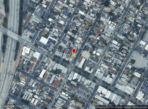 509 N St Louis St, Los Angeles, CA Parcel Map