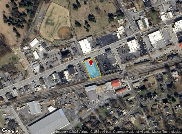 366 W Main St, Abingdon, VA Parcel Map