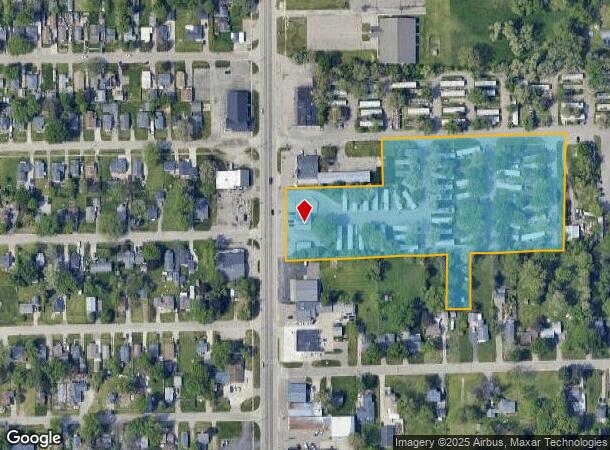 4155 Fenton Rd, Flint, MI Parcel Map