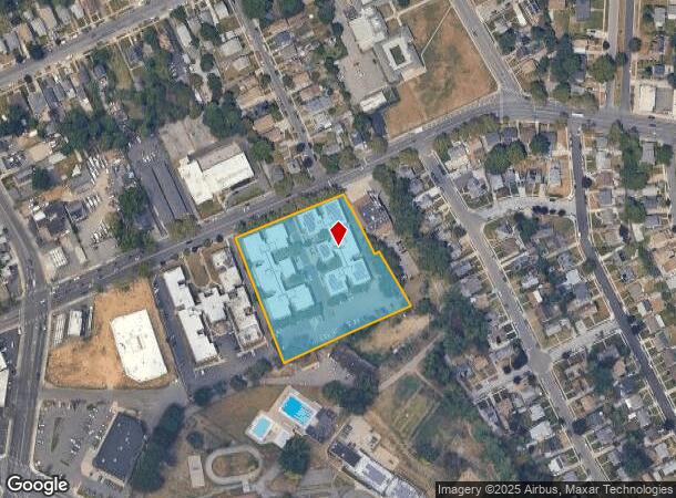  110 Jerusalem Ave, Hempstead, NY Parcel Map