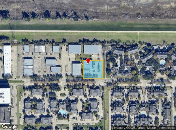  15310 Park Row Dr, Houston, TX Parcel Map