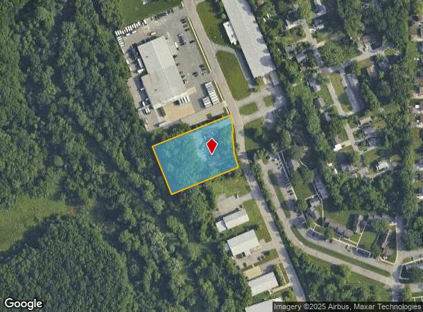  556 S Mansfield St, Ypsilanti, MI Parcel Map