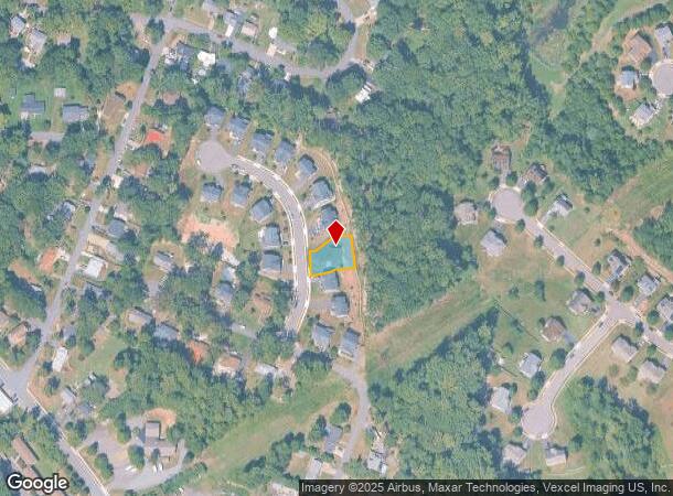  3562 Clinton Ross Ct, Triangle, VA Parcel Map