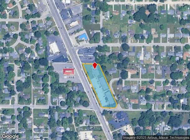  2600 N Wheeling Ave, Muncie, IN Parcel Map