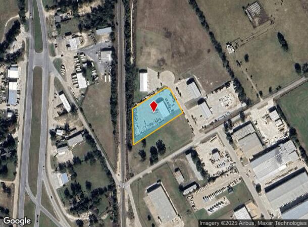 1608 Edgewood Ct, Cleburne, TX Parcel Map
