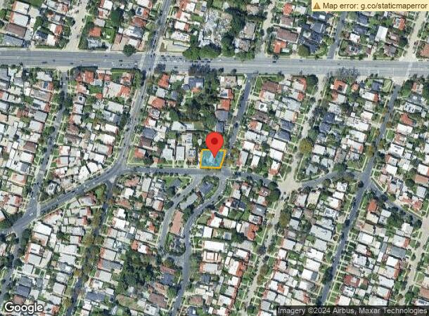  1037 S Longwood Ave, Los Angeles, CA Parcel Map