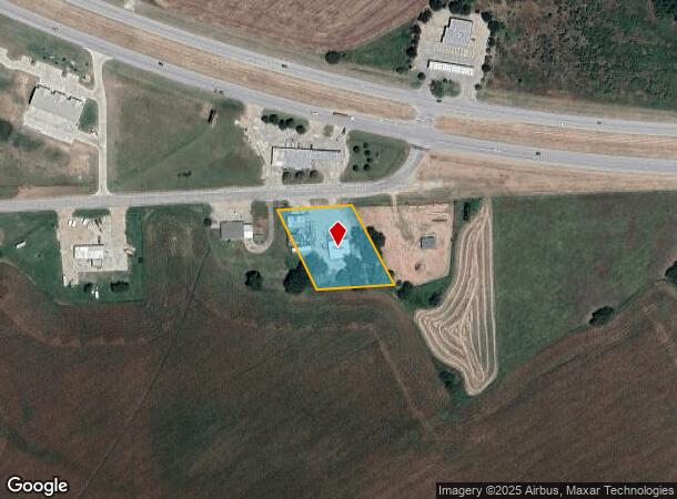  848 W Highway 287 Byp, Waxahachie, TX Parcel Map