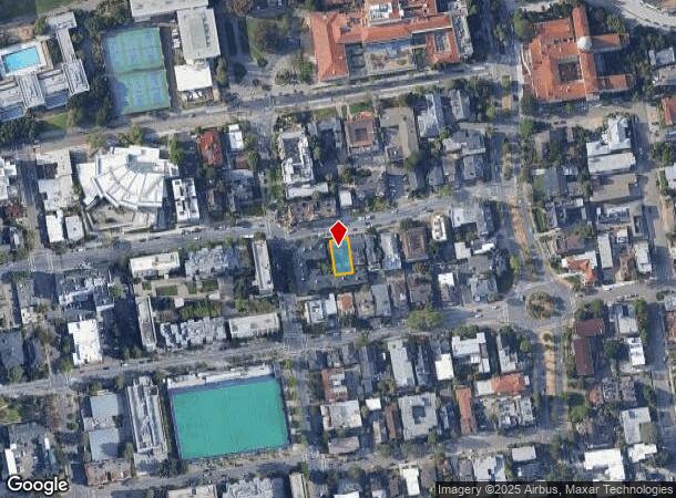 2710 Durant Ave, Berkeley, CA Parcel Map