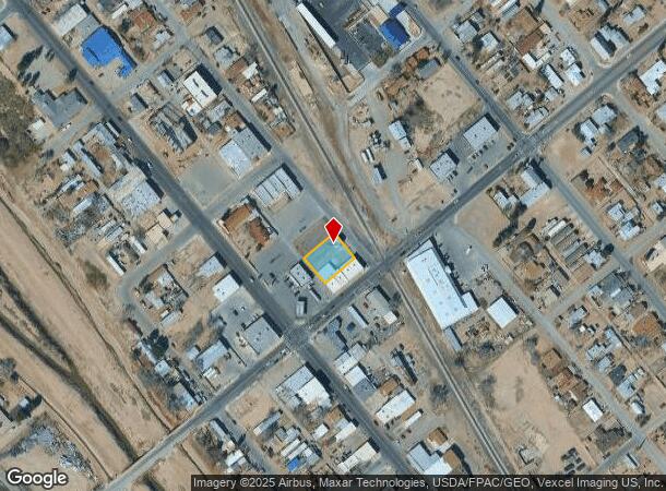 117 N Fabens St, Fabens, TX Parcel Map