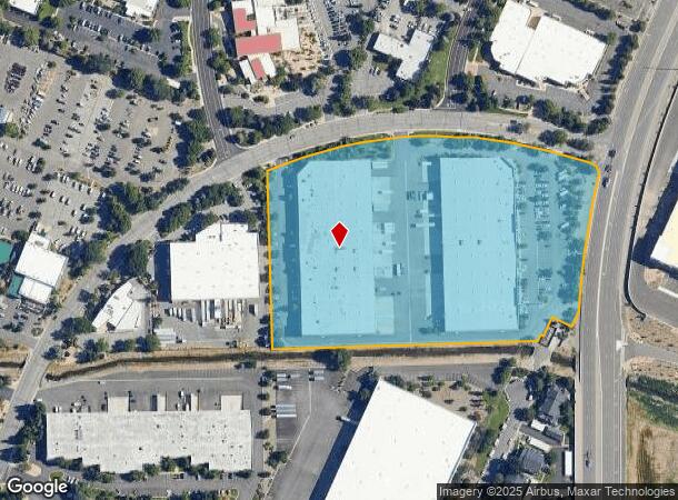  1312 Capital Blvd, Reno, NV Parcel Map