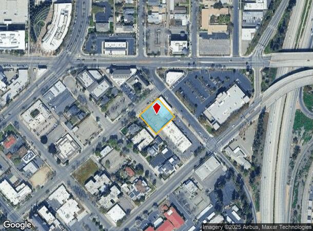  1045 U St, Fresno, CA Parcel Map
