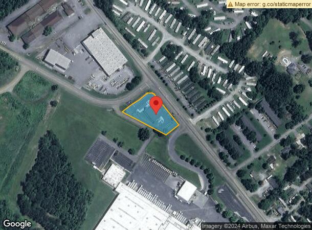  2710 S Roan St, Johnson City, TN Parcel Map