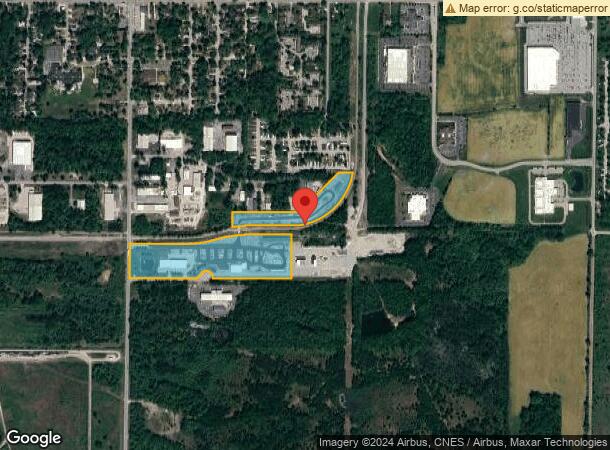  3401 Contractors Dr, Midland, MI Parcel Map