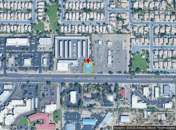  4126 E Bell Rd, Phoenix, AZ Parcel Map
