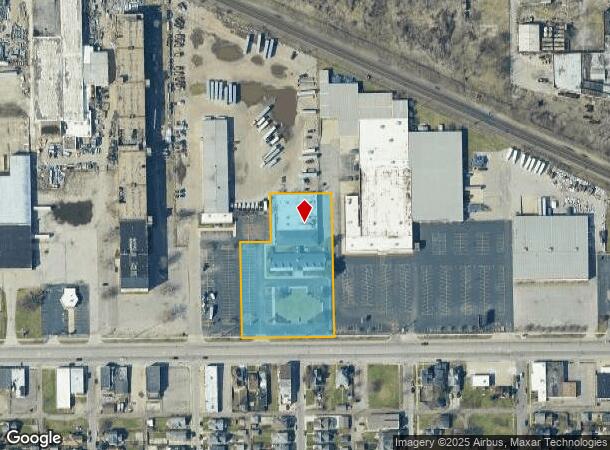  1901 W Western Ave, South Bend, IN Parcel Map