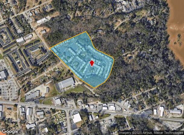  100 Riverbend Dr, West Columbia, SC Parcel Map