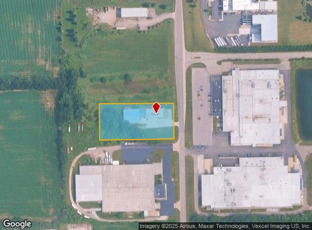  1540 Genesis Dr, La Porte, IN Parcel Map