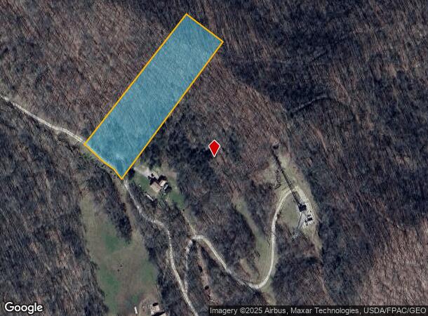 1350 Warbutton Rd, Clendenin, WV Parcel Map