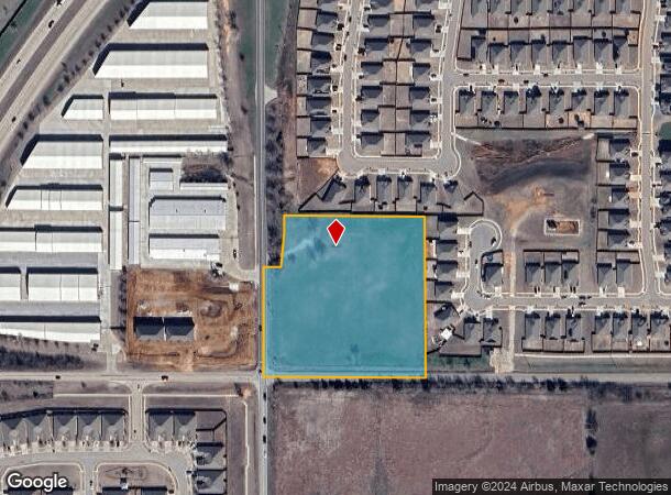  2400 N Sara Rd, Yukon, OK Parcel Map