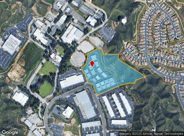 28502 Constellation Rd, Valencia, CA Parcel Map