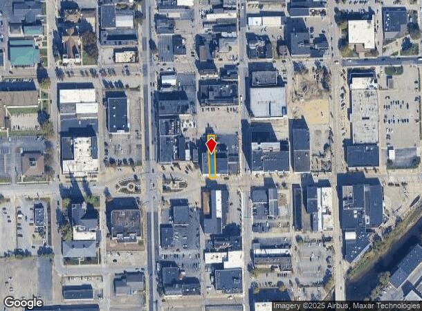  23 E Washington St, New Castle, PA Parcel Map
