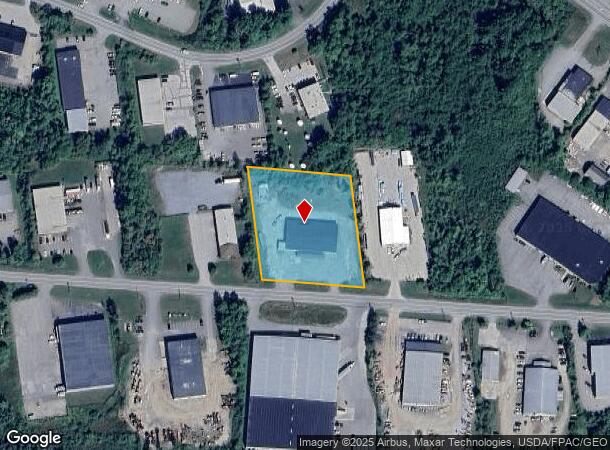 121 Target Cir, Bangor, ME Parcel Map