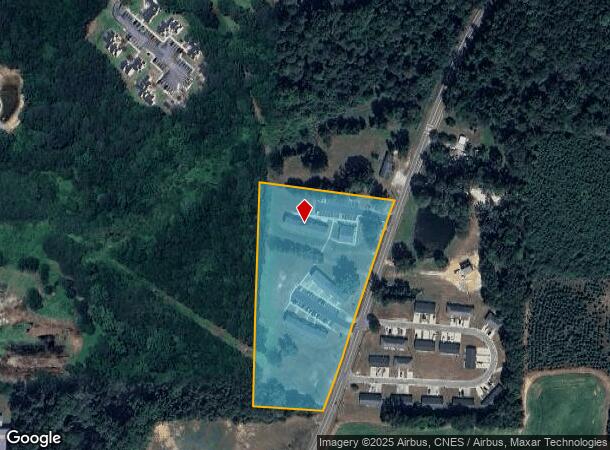 829 Barefoot St, Benson, NC Parcel Map