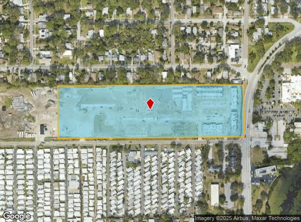 825 32Nd Ave S, Saint Petersburg, FL Parcel Map