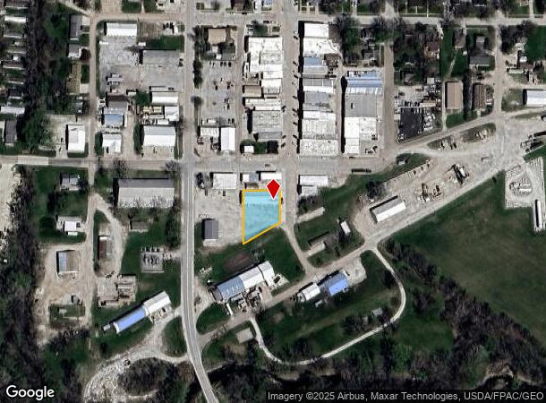 115 8Th Ave, Wellman, IA Parcel Map