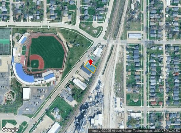  823 Rockford Rd Sw, Cedar Rapids, IA Parcel Map