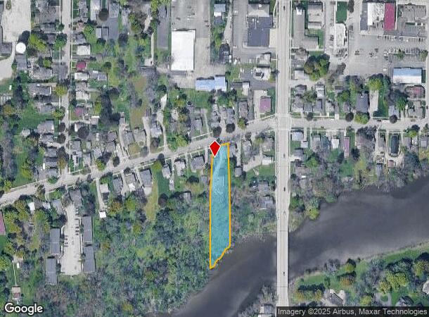 37 Myrtle St, Le Roy, NY Parcel Map