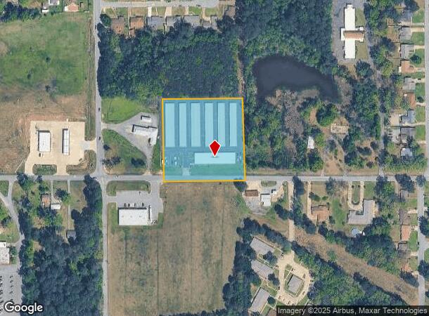 2101 Ridgway Rd, Pine Bluff, AR Parcel Map