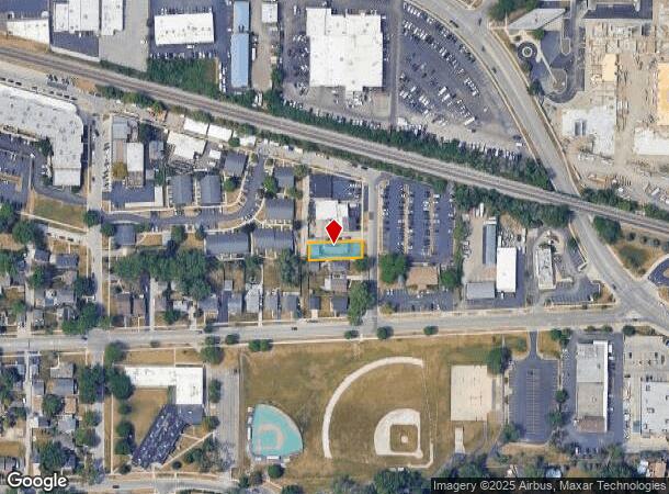 112 Spring St, Roselle, IL Parcel Map