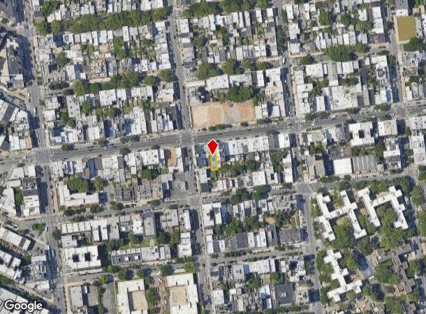  582 Grand St, Brooklyn, NY Parcel Map