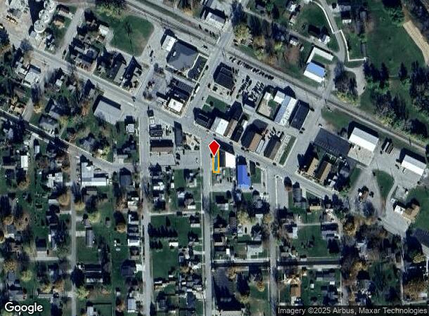  102 E South St, Monroeville, IN Parcel Map