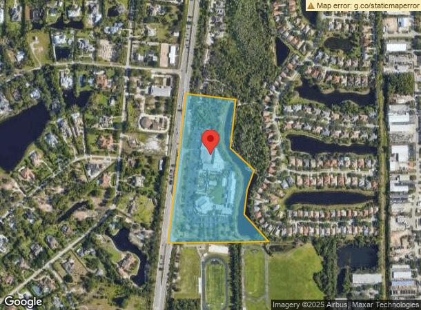  6000 Goodlette-Frank Rd N, Naples, FL Parcel Map