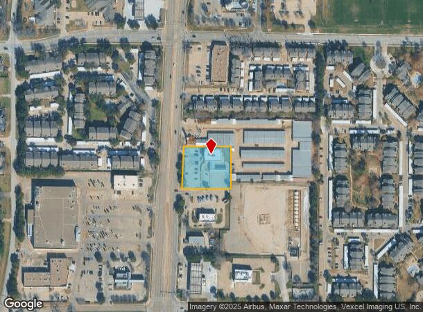  5295 S Cooper St, Arlington, TX Parcel Map