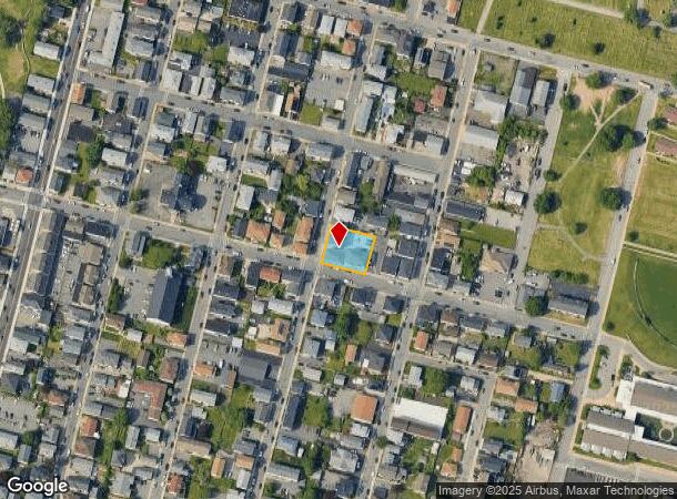 203 Davis St, Fall River, MA Parcel Map