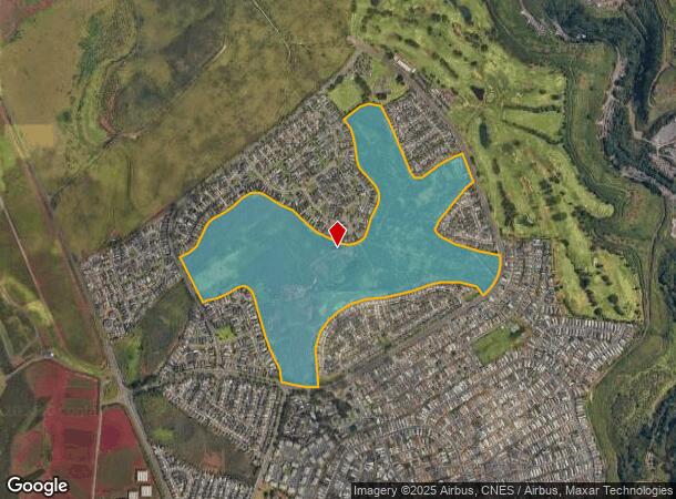 Kunia Rd, Waipahu, HI Parcel Map
