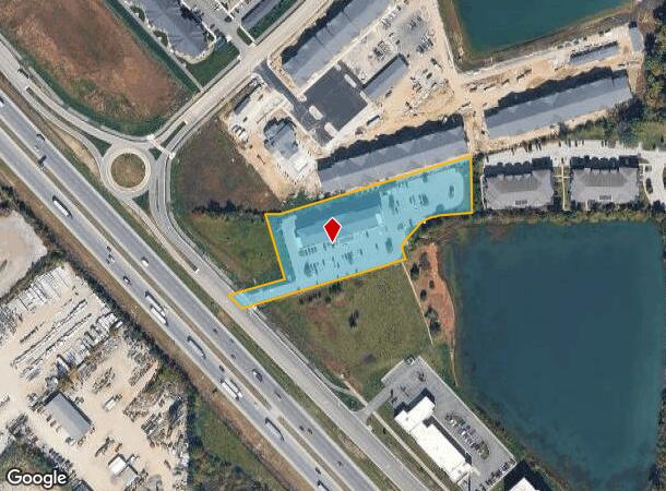 6007 S Perry Worth Rd, Whitestown, IN Parcel Map