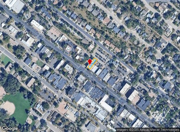  2532 W Colorado Ave, Colorado Springs, CO Parcel Map